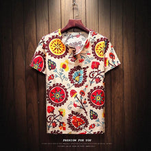 Load image into Gallery viewer, Sinicism Store 2018 Men Cotton Linen Short Sleeve T Shirt Summer Thin Fabric Chinese Traditional Clothes Male Retro t-Shirt 8801