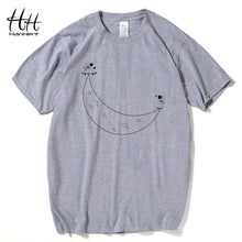 Load image into Gallery viewer, HanHent Funny T shirts Men Summer Fashion Moon Print Tshirt Casual Short Sleeve O-neck T-shirt Cotton Top Tees Dropshipping 2018