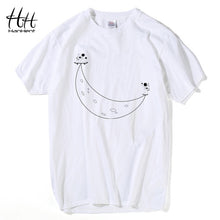 Load image into Gallery viewer, HanHent Funny T shirts Men Summer Fashion Moon Print Tshirt Casual Short Sleeve O-neck T-shirt Cotton Top Tees Dropshipping 2018