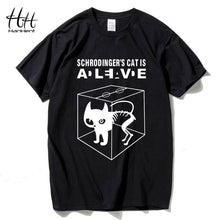 Load image into Gallery viewer, HanHent Funny T shirts Men Summer Fashion Moon Print Tshirt Casual Short Sleeve O-neck T-shirt Cotton Top Tees Dropshipping 2018