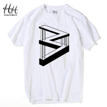 Load image into Gallery viewer, HanHent Funny T shirts Men Summer Fashion Moon Print Tshirt Casual Short Sleeve O-neck T-shirt Cotton Top Tees Dropshipping 2018