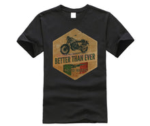 Load image into Gallery viewer, Moto Guzzi Poster Italian Vintage Classic T-Shirt Biker Motorcycle Sand Tee