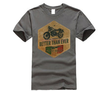 Load image into Gallery viewer, Moto Guzzi Poster Italian Vintage Classic T-Shirt Biker Motorcycle Sand Tee