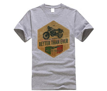 Load image into Gallery viewer, Moto Guzzi Poster Italian Vintage Classic T-Shirt Biker Motorcycle Sand Tee